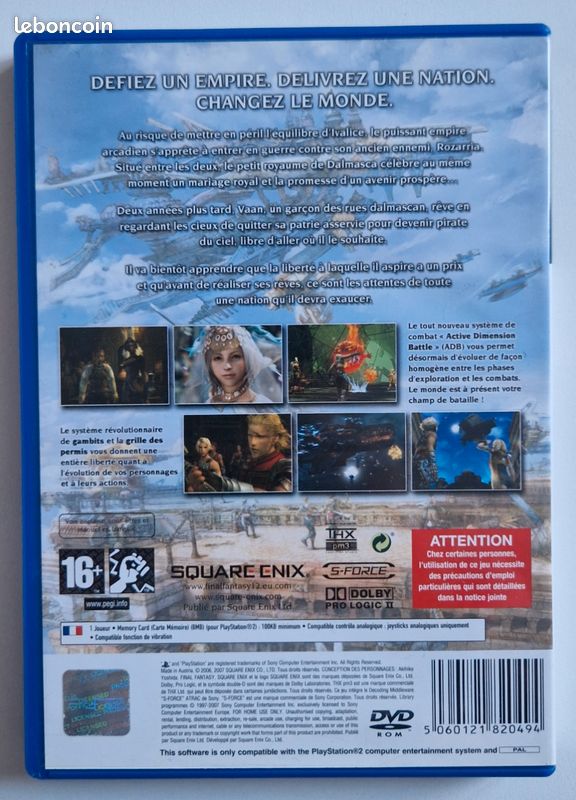 Final Fantasy XII Playstation 2 (Gebraucht) in Düdingen für CHF 5.9