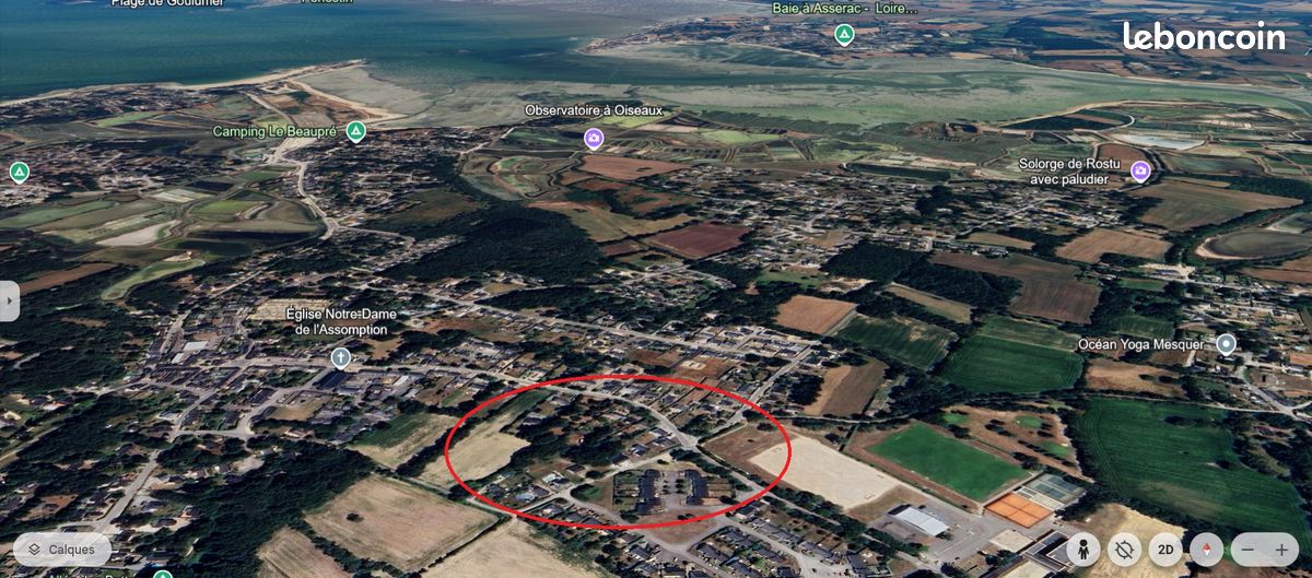 Terrain 485 m² · à Mesquer · 485 m² · 147 000 €