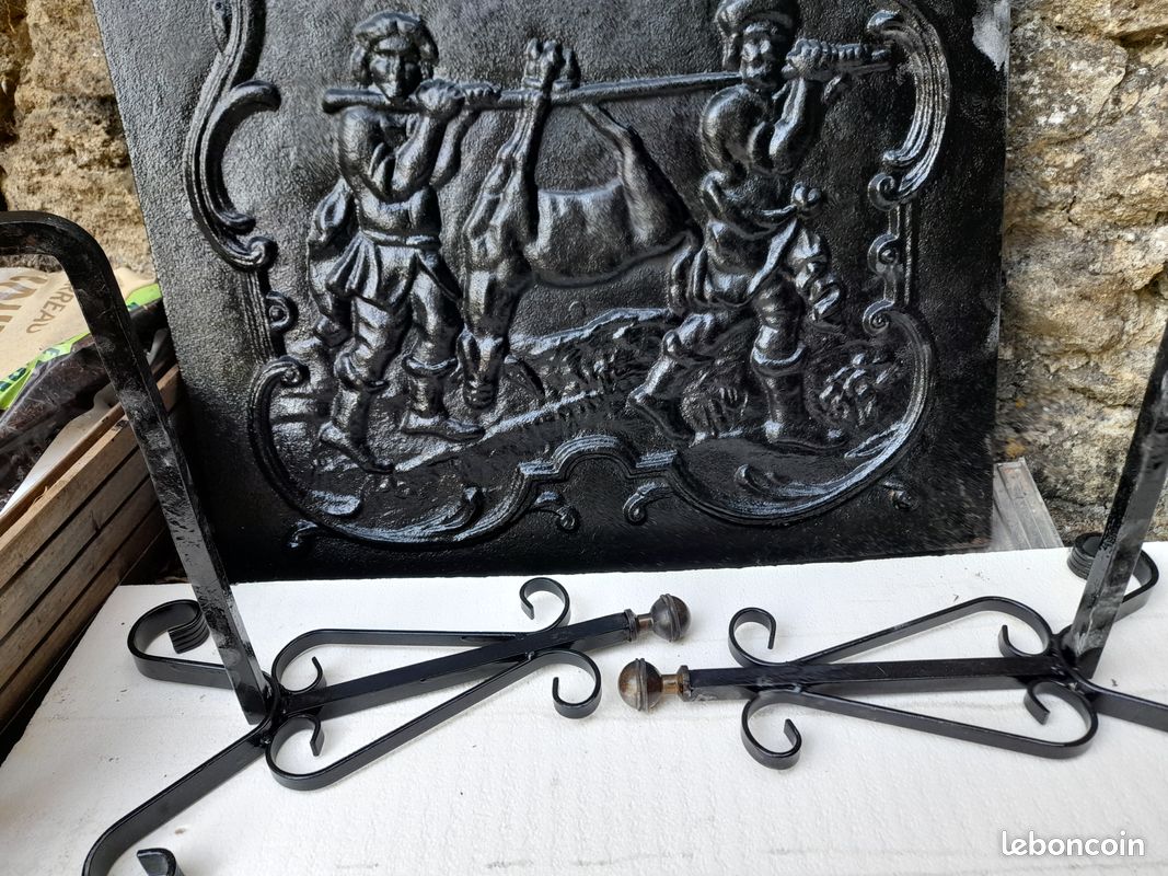 Plaque de cheminée (image 1)