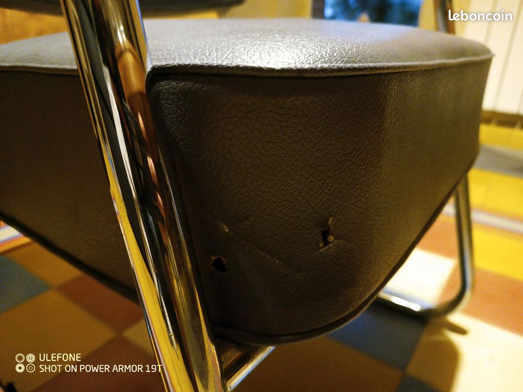 Chaise type industriel PAULMAN (image 4)