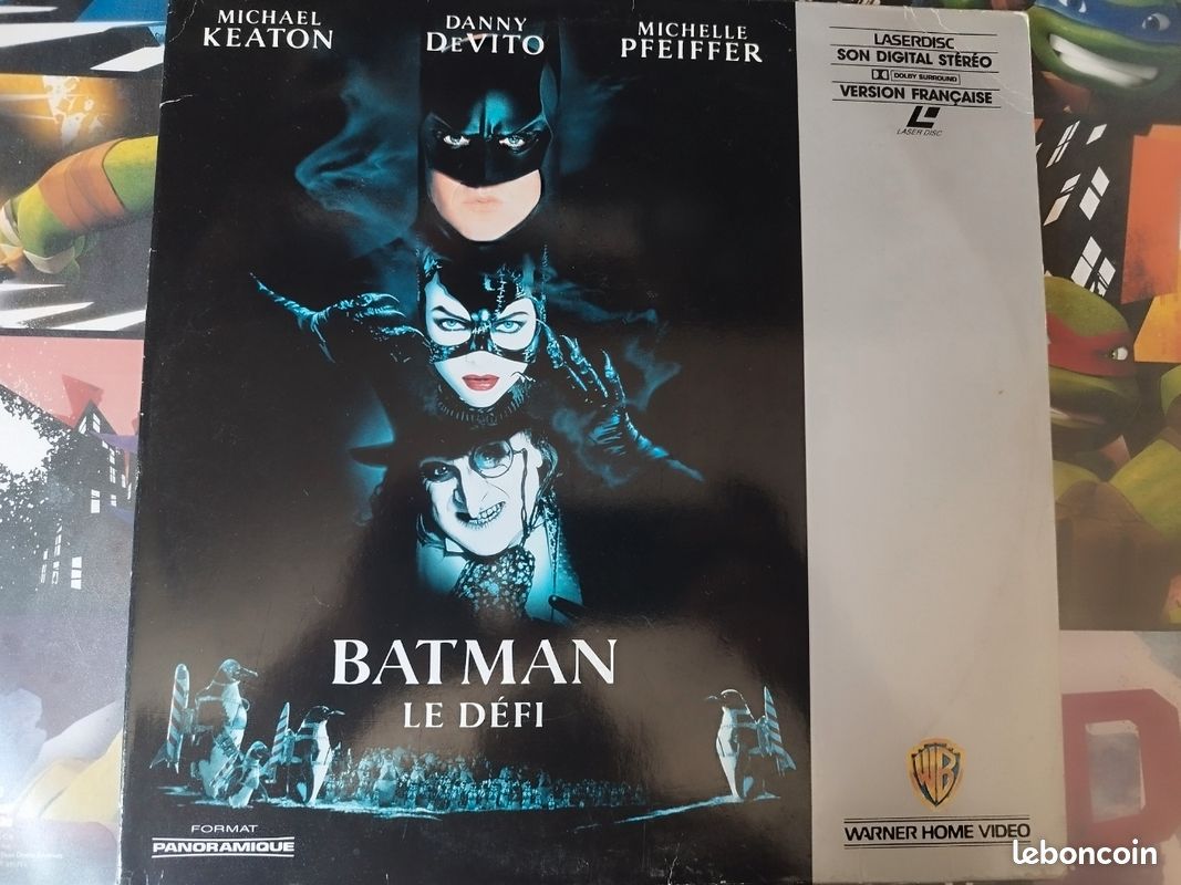 LaserDisc Batman : Le Défi – Tim Burton – Warner – édition française (image 1)