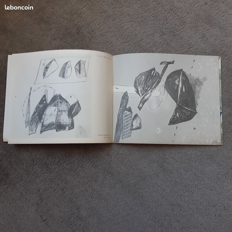 Livre -Catalogue de l'Exposition  Daniel HUMAIR-papiers 1966-1978 (image 3)