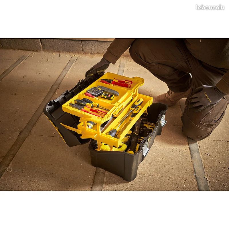 STANLEY BOITE A OUTILS CANTILEVER 48CM neuf prix 45 euros (image 4)