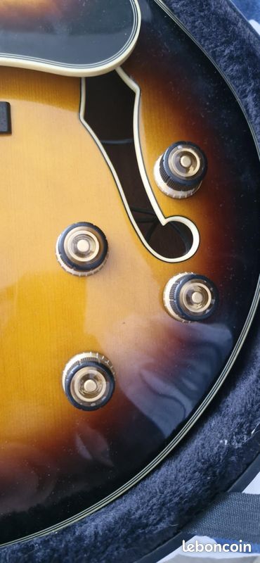 Guitare jazz, ibanez, GB 30 vys (image 2)