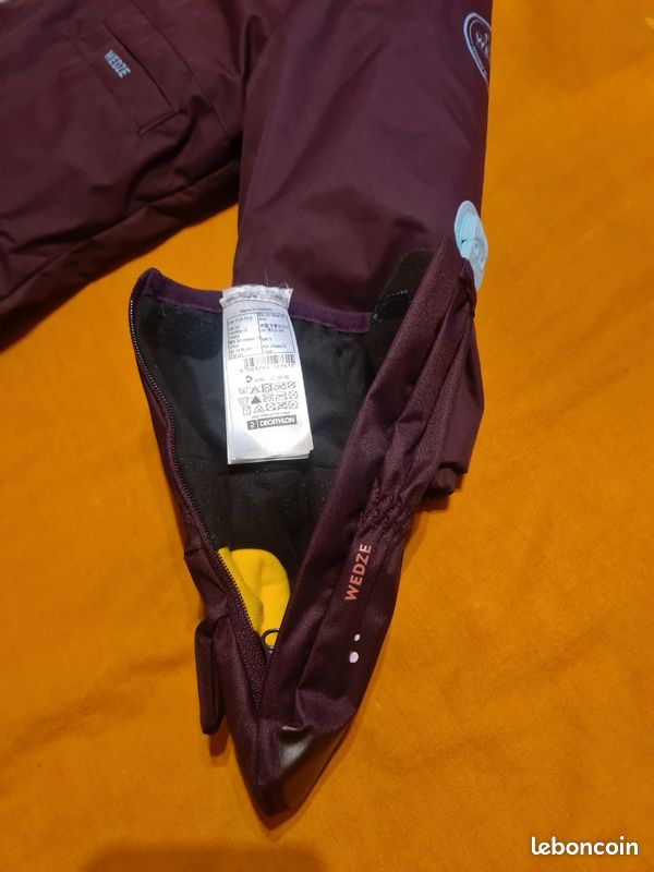 Combinaison molletonnée ski 89/95 cm (image 4)