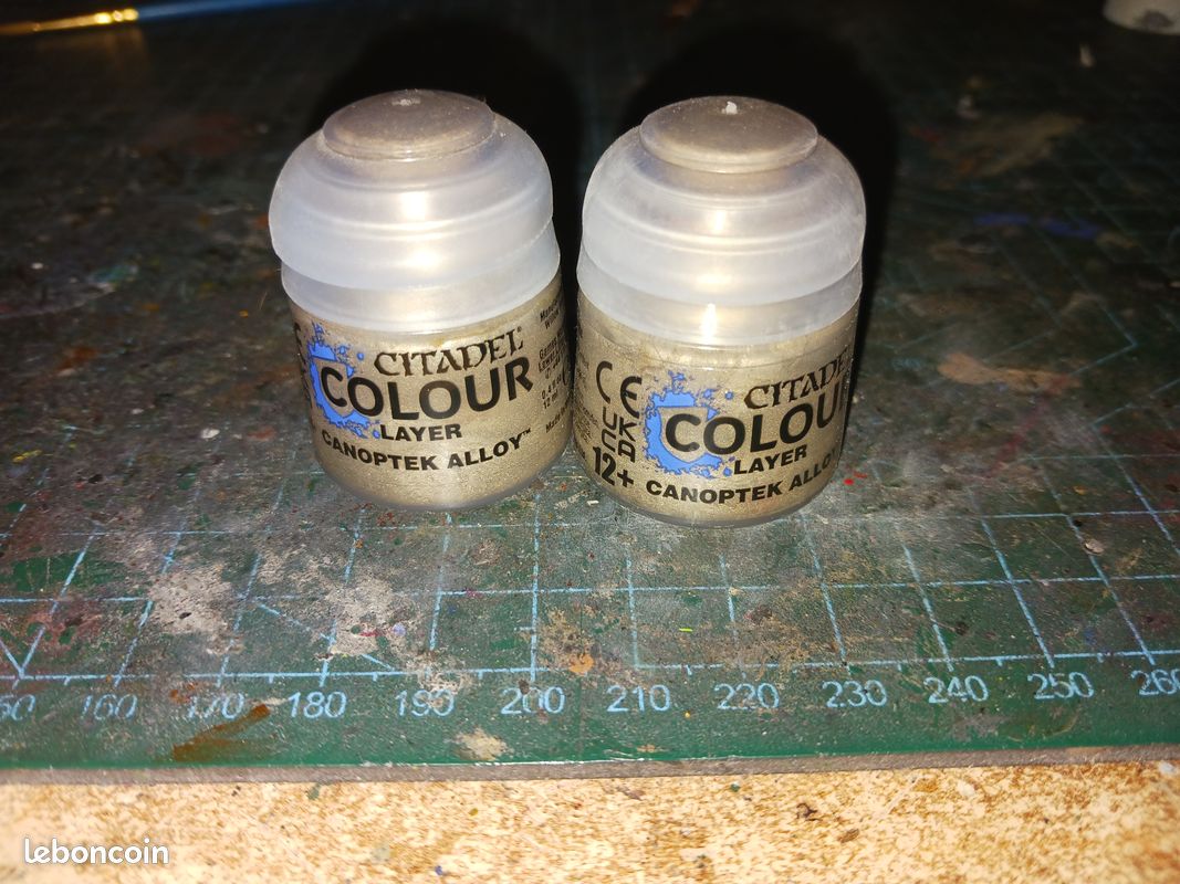 Peinture Citadel Layer Canoptek Alloy 12ml - Games Workshop Pour Warhammer