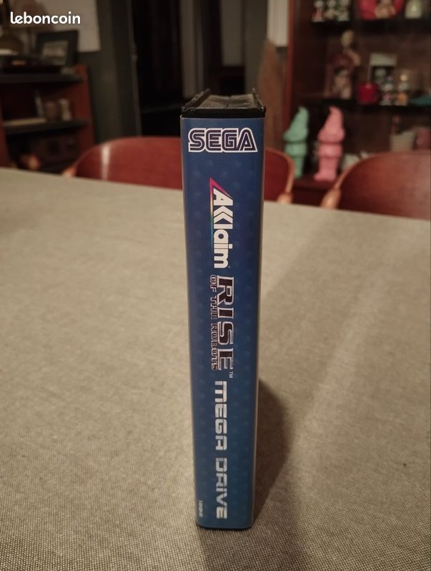 Jeu Sega Mega Drive Rise Of The Robots - Complet Avec Boîte Et Notice, Très Bon état, Version PAL Française, Rétro Gaming