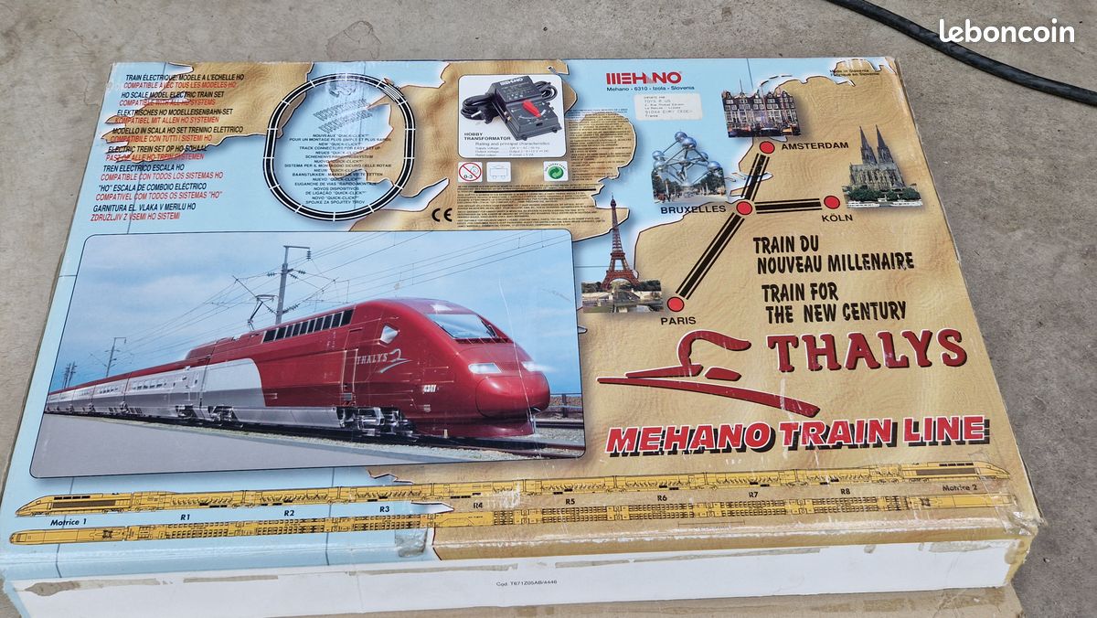 TGV Thalys HO MEHANO 671 - Modélisme