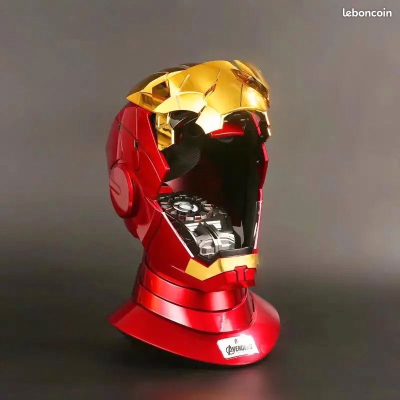 Base et Casque Control Automatique Iron Man (Ensemble) (image 4)
