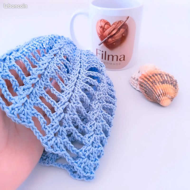 💥le bonnet mesh fait main (image 4)