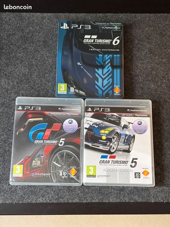 Gran Turismo 6 PS3 – Version Press Promo PAL, Française, état Très Bon