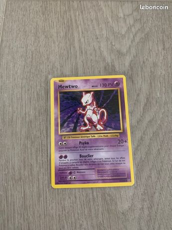 Carte Pokmon en trs bon tat (Mewtwo 2016 51/108) - Collection Carte Pokmon en trs bon tat (Mewtwo 2016 51/108) - Collection