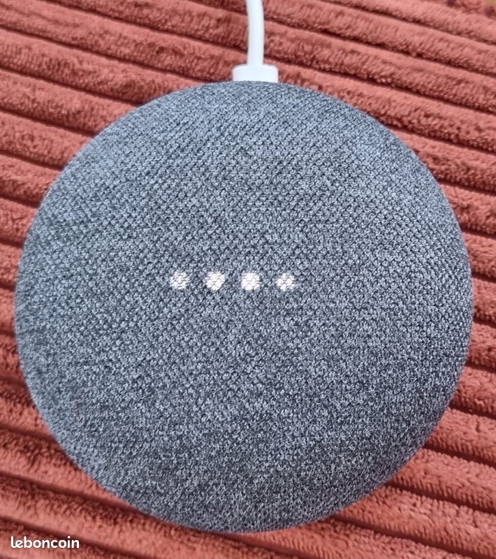 Google Home Mini galet - enceinte intelligente (image 1)