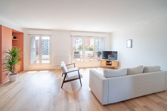 Appartement a louer puteaux - 4 pièce(s) - 106 m2 - Surfyn