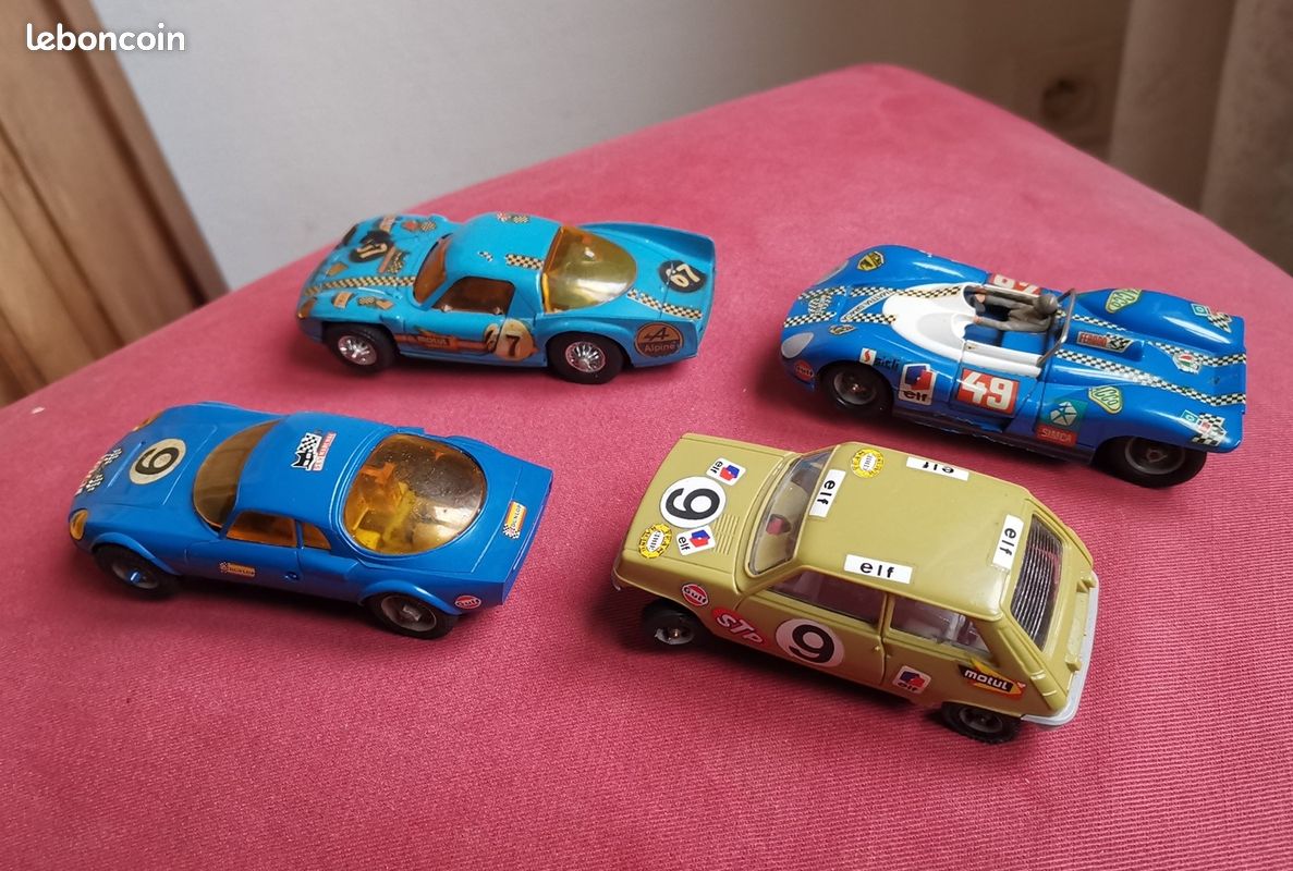 Voiture De Circuit Jouef By Artin à L'échelle 1:43 - Testée, éclairage Fonctionnel - Occasion