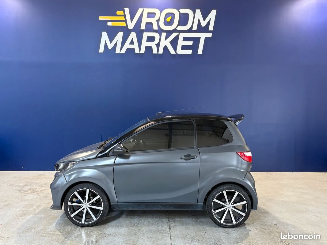 AIXAM CITY D 8ch 8 GTO - 2023 - 20 500 km - CarPlay - Boîte auto (image 4)