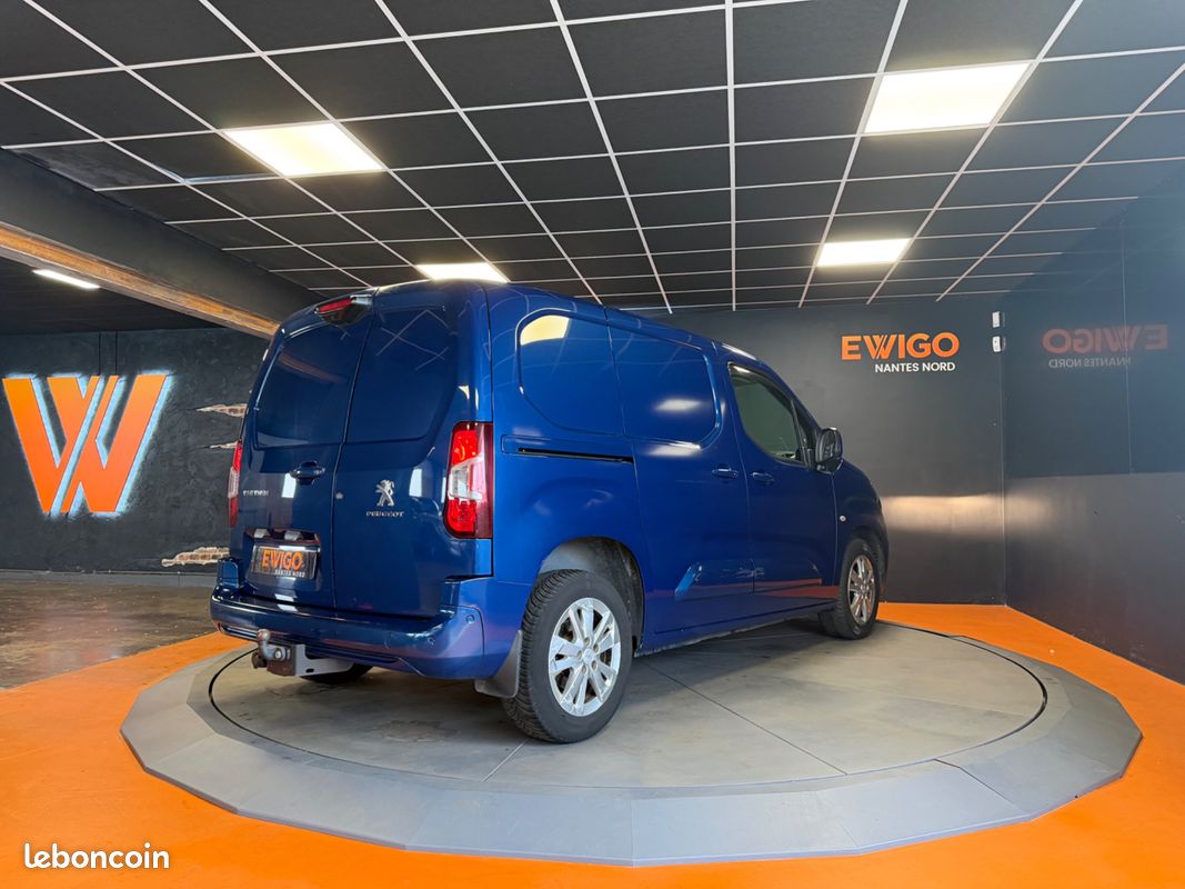 Peugeot partner vu fourgon 1.5 bluehdi 130 1000kg l1 m 10409 ht / attelage / caméra de recul (image 27)