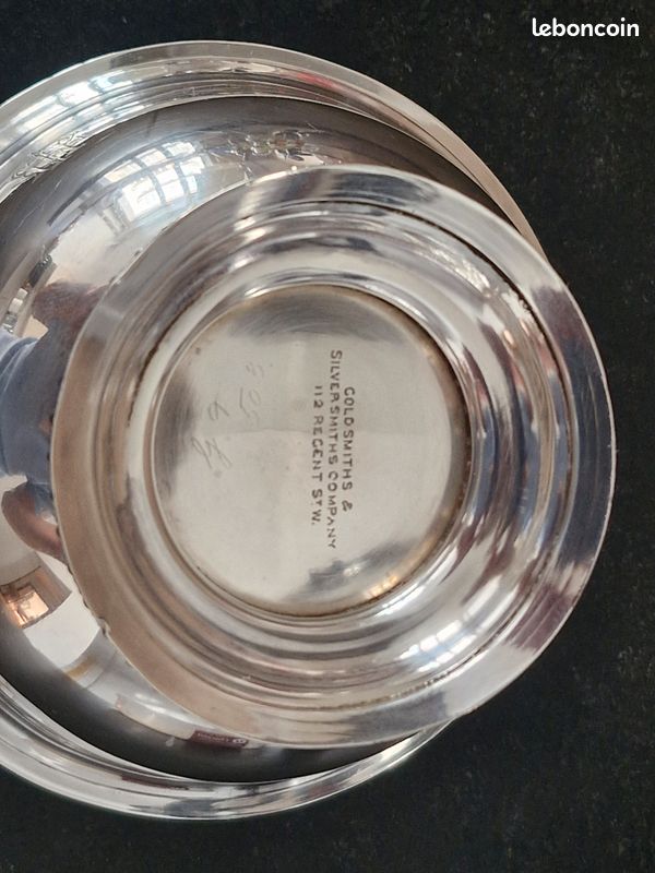 Vends coupe anglaise en argent massif (image 5)
