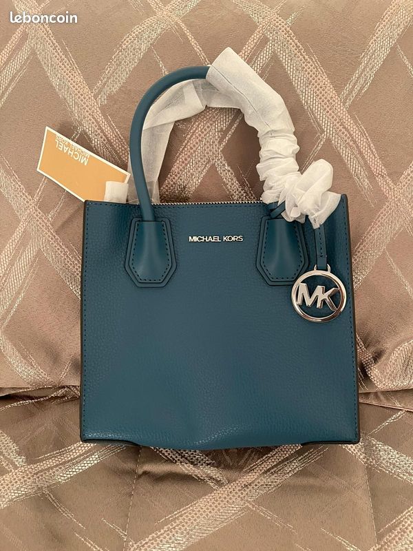 Sac bleu michael kors (image 1)