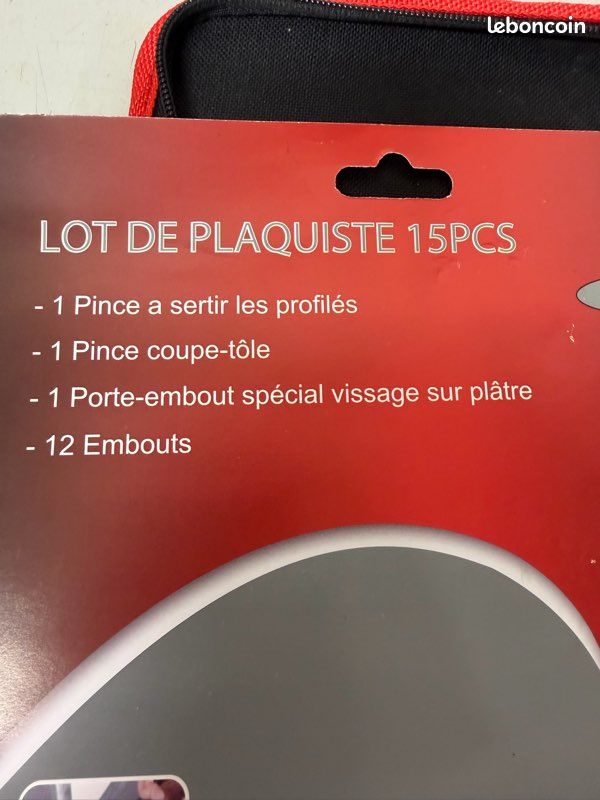 Coffret d’outils de plaquiste 15 pièces (image 3)