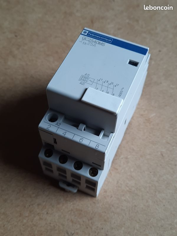 Contacteur 4 NO - 25A - 240V (image 3)