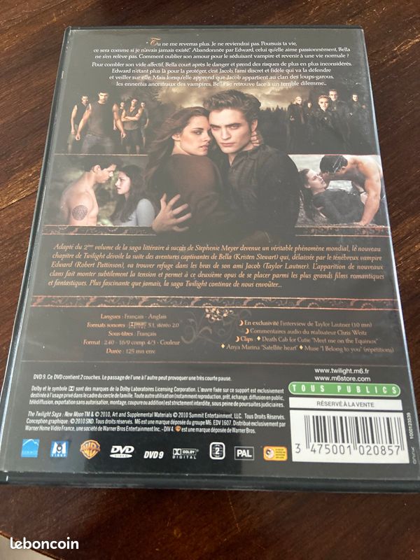 DVD Twilight 2 tentation (image 2)