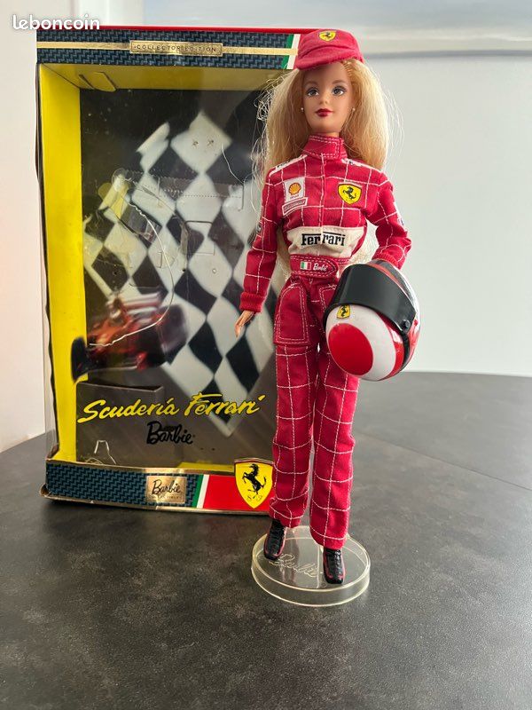 PRÉ-VENDA Boneca Barbie Collector Ferrari 2000 - Mattel | Doll Collector