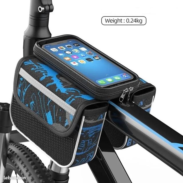 CHE Sac de vélo Sacoche multifonctionnelle pour vélo de montagne pour