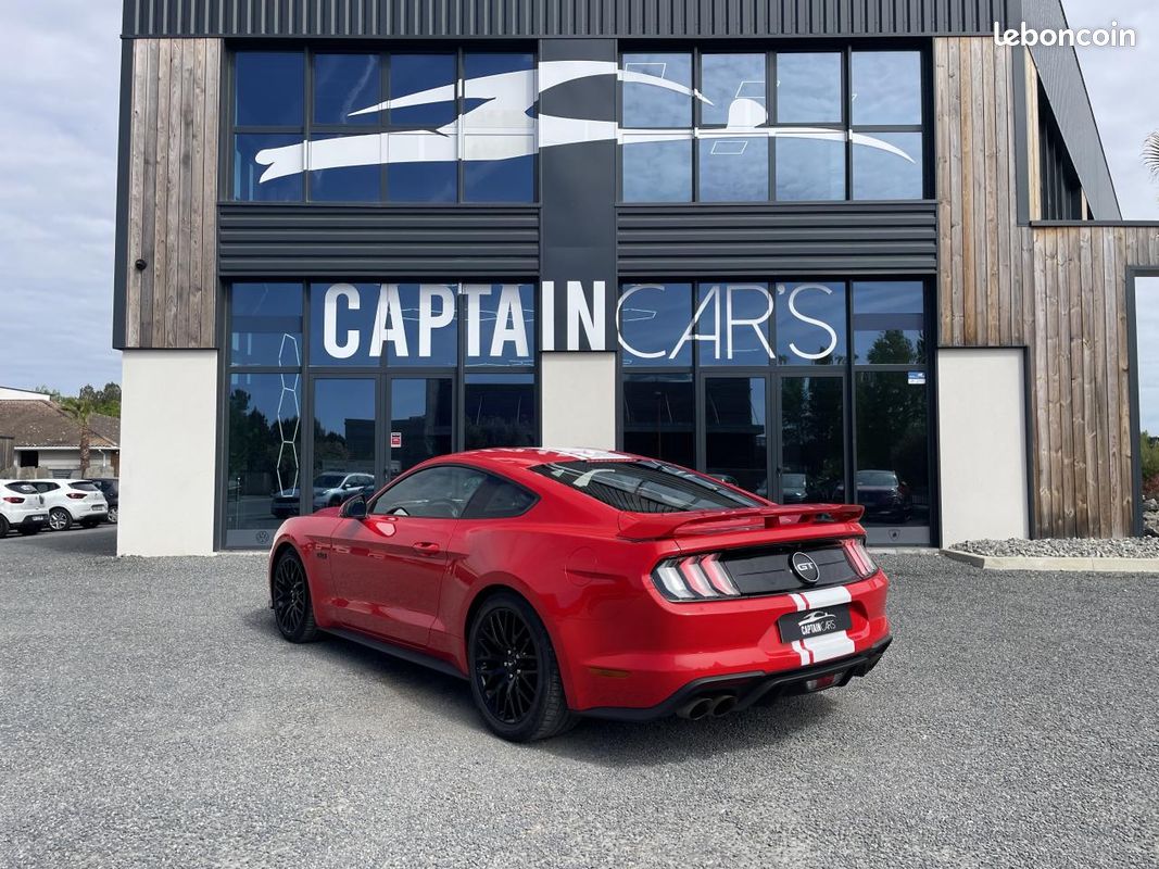 Ford mustang 5.0 v8 450 ch fastback coupe gt ph 2 recaro-fr-garantie 12 mois- (image 4)