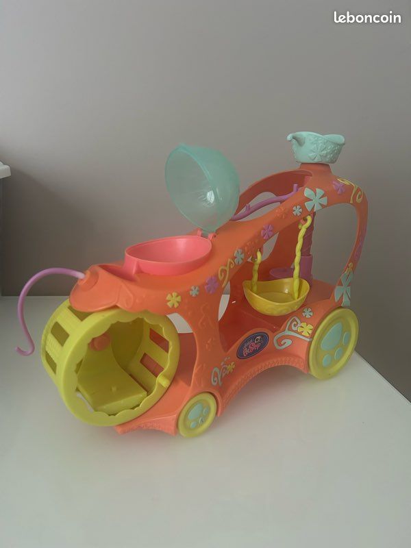 Littlest Pet Shop : véhicule orange Paw Powered Cruiser Hasbro (pic92800) (image 6)