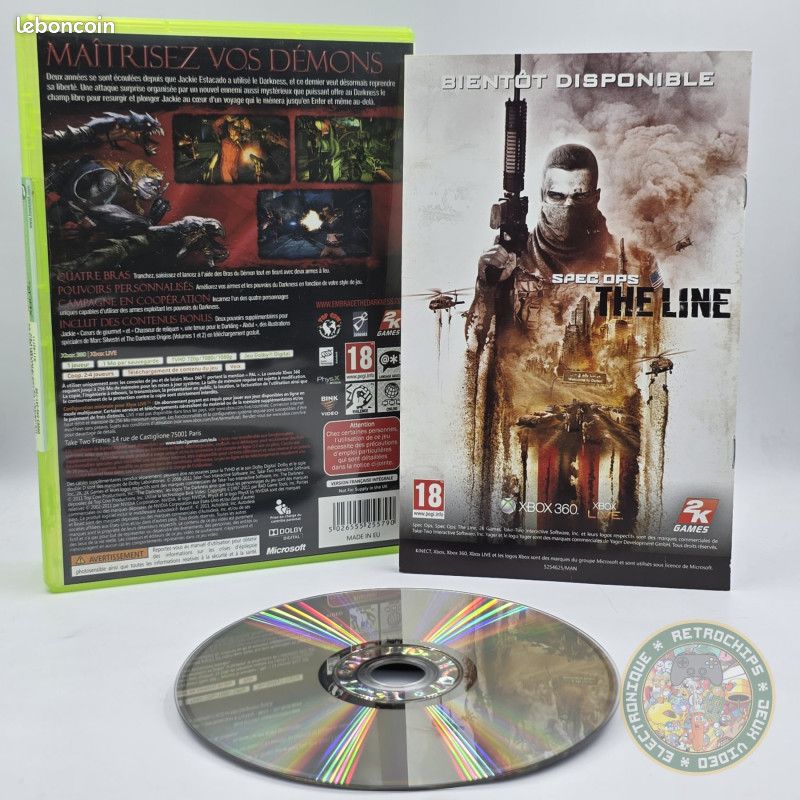 The Darkness II Édition Limitée Microsoft Xbox 360 PAL Complet