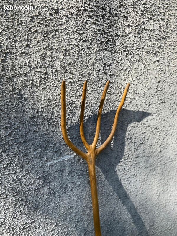 Fourche bois ancienne (image 4)
