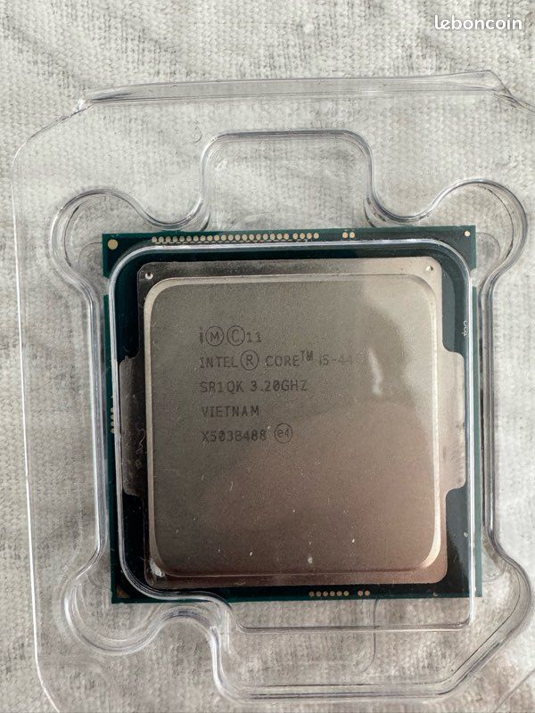 Intel Core I5 4460 - Processeur D'occasion LGA1150 à 3.20 GHz, Parfait Pour Un PC Gamer Ou Bureautique !