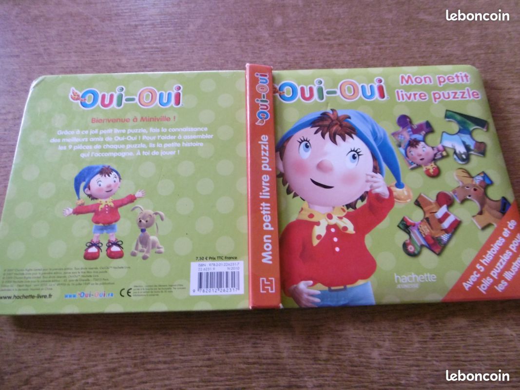 Livre puzzle oui oui vintage très bon état (image 1)