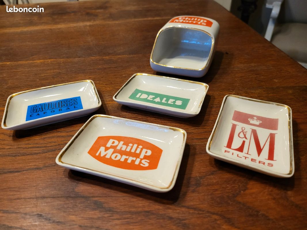 Lot de cendriers vintage porcelaine (image 1)
