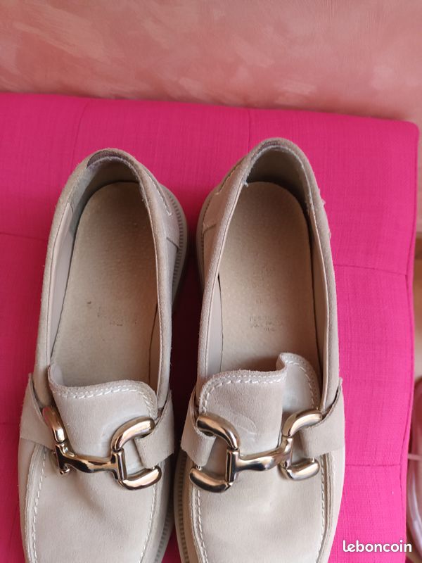 Mocassins cuir femme Les Fées de Bengale 38 Bayeux (image 5)