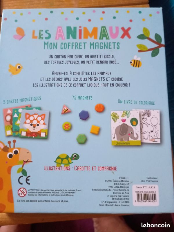 Coffret magnet animaux (image 2)