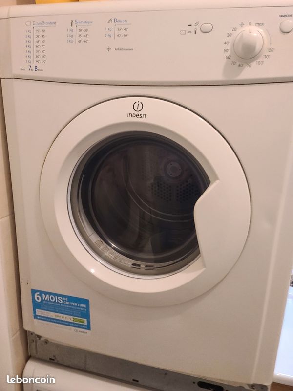 A saisir seche linge Indesit disponible le 2 mars (image 1)