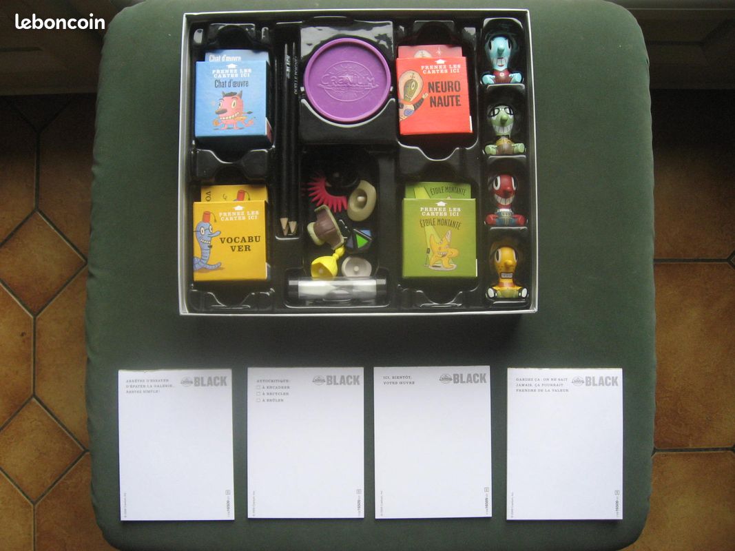 Jeu de societe black cranium complet excellent etat / hasbro 2008 (image 2)