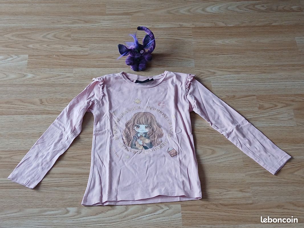 T-shirt manches longues avec nœud Harry Potter Warner pour fille
