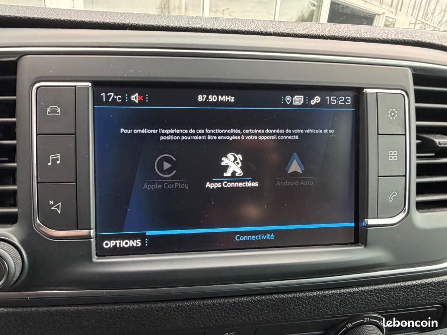 Peugeot Expert FOURGON 2.0 BlueHDi 145 EAT8 ASPHALT GPS Attel. 1ère Main 21950.H.T (image 15)