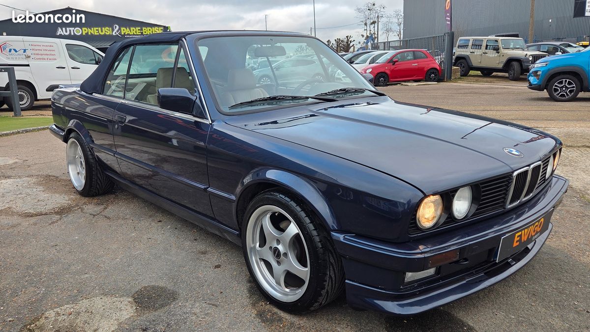 BMW SÉRIE 3 CABRIOLET 325I 171CH - INTÉRIEUR CUIR - JANTES BORDET - ÉCHAPPEMENT BOSe (image 8)