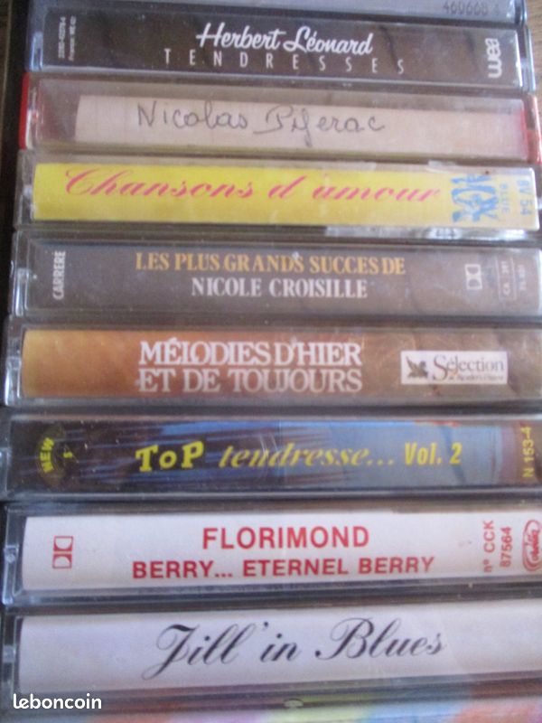 Cassettes audio bande occasion (image 2)