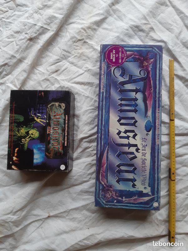 Lot jeux de sociétés vintage ATMOSFEAR - Collection