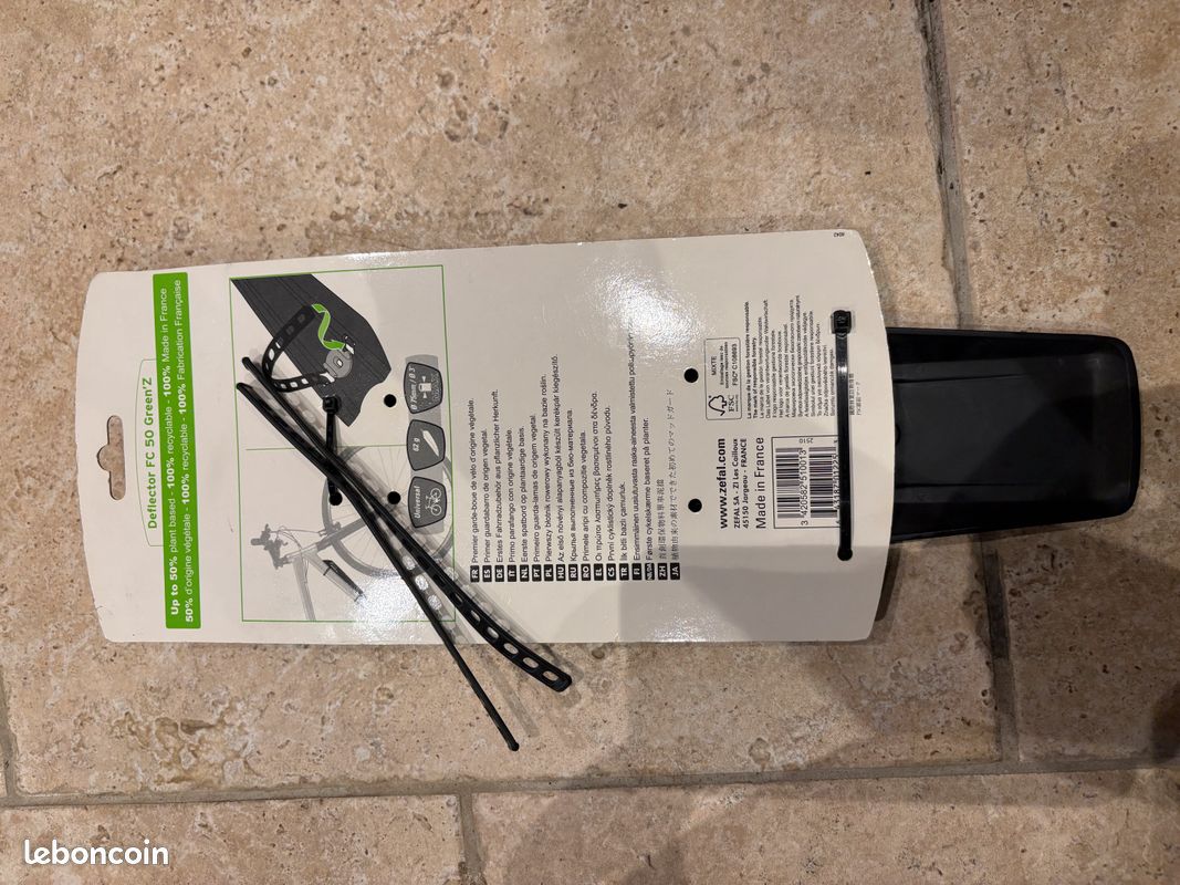 Garde-Boue Arrière Zefal Deflector FC50 Noir