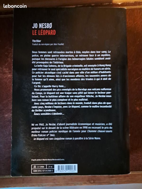 Jo Nesbo, le léopard (image 2)