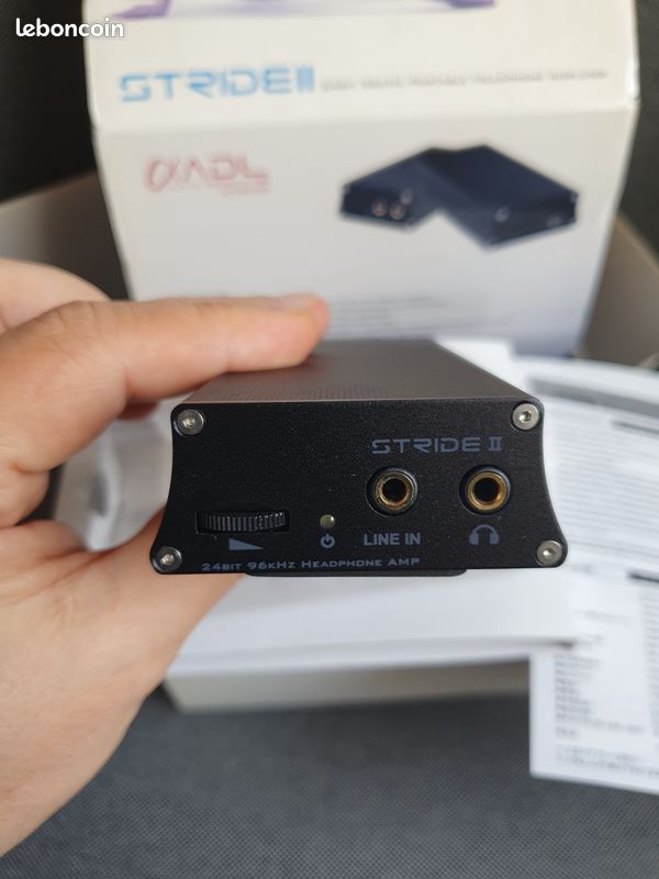 Furutech ADL Stride II - DAC/Ampli Casque Portable 24-bit - Noir NEUF