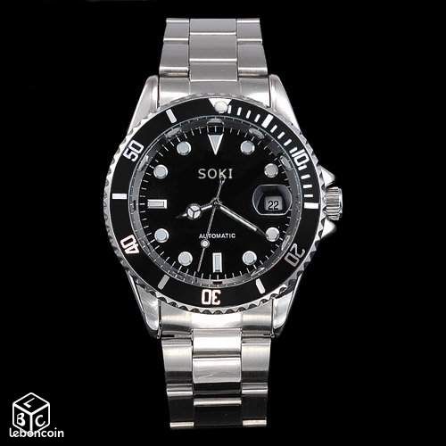 Montre automatique sport homme de marque SOKKI (image 1)