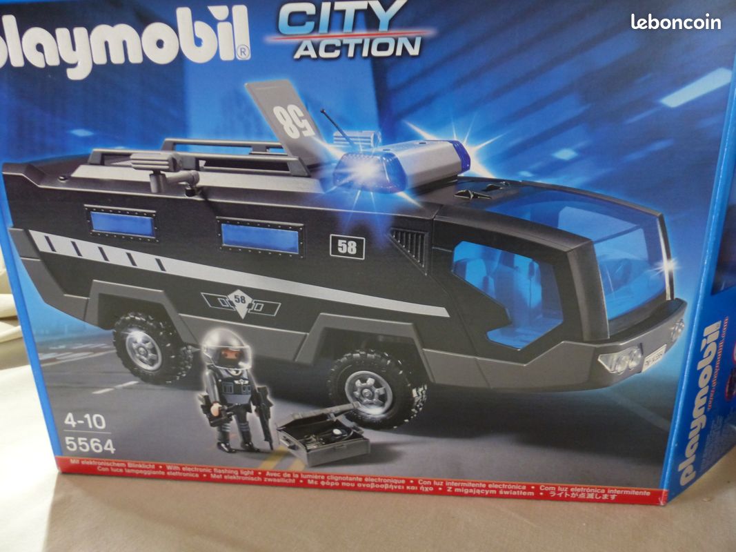Véhicule intervention playmobil (image 1)