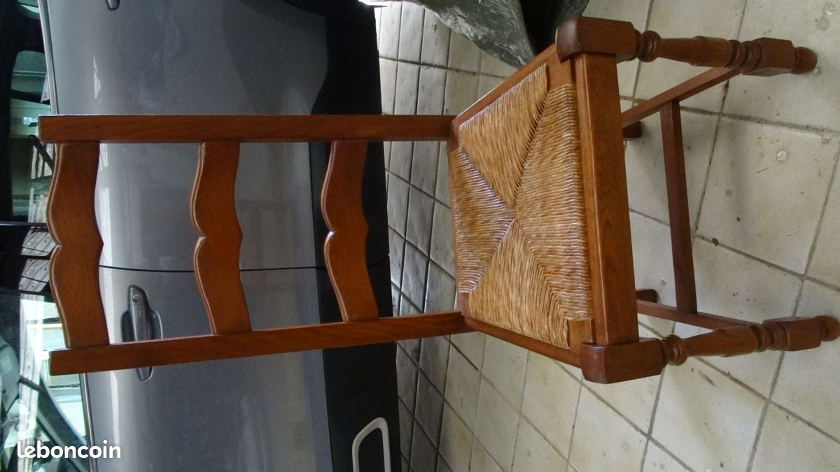 6 Chaises bois (image 1)